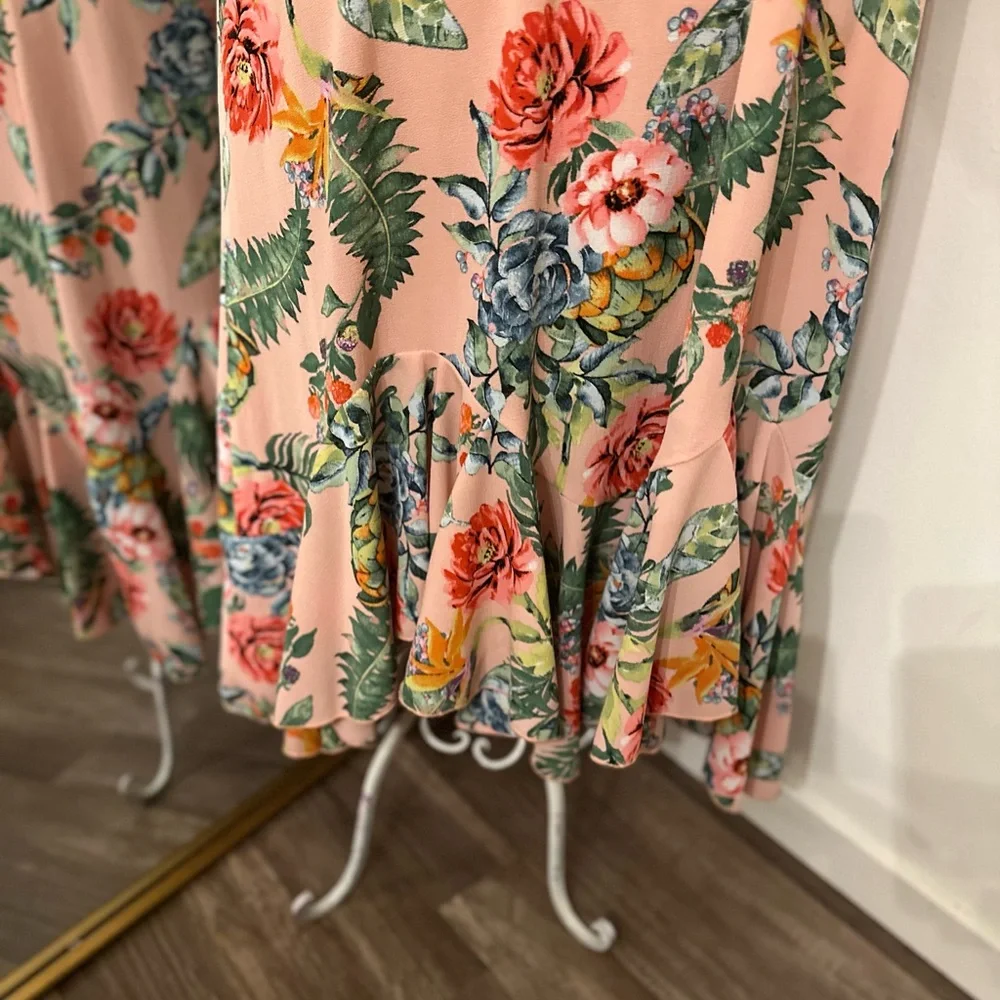 Floral Print Zadie bs dress - Picture 3 of 4